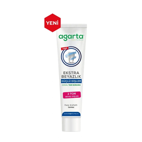 Agarta Ekstra Beyazlık Diş Macunu 75 Ml ürün görseli 1