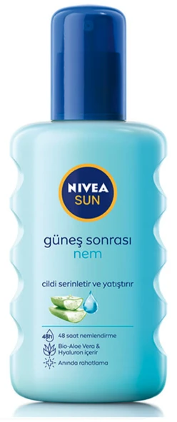 Nivea Sun Güneş Sonrası Nem Cildi Rahatlatan Nemlendirici Sprey 200 ml ürün görseli 1