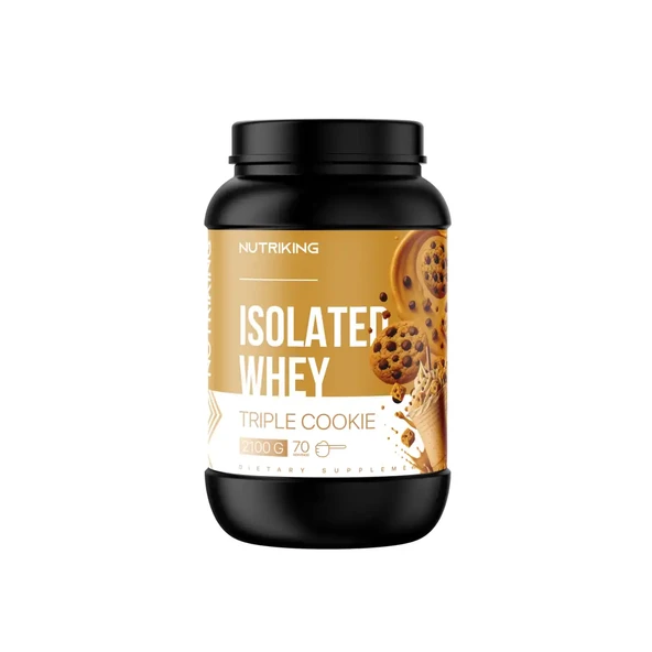 İzole Whey 2100G 70 Servis Protein Tozu Triple Cookie Aromalı ürün görseli 1