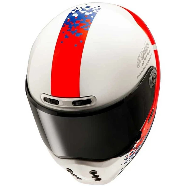 KASK HJC V10 KASK FQ RETRO MC21 - Resim 4