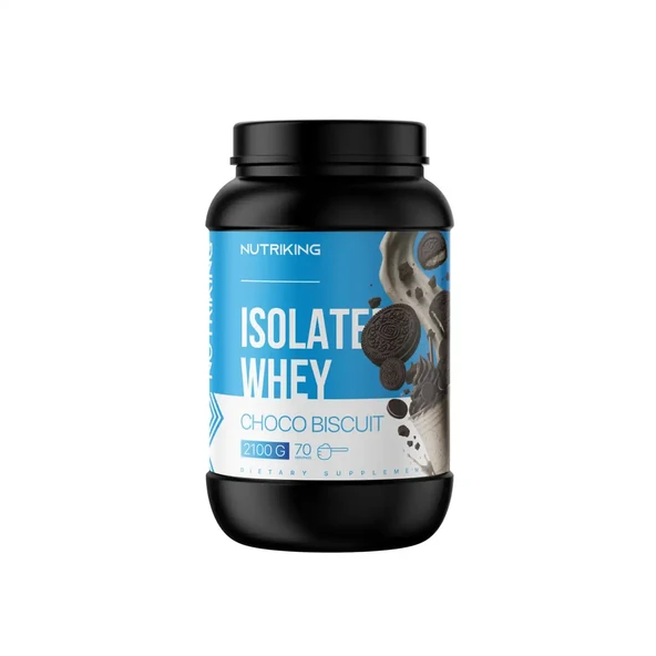 İzole Whey 2100G 70 Servis Protein Tozu Çikolatalı Bisküvi Aromalı ürün görseli 1