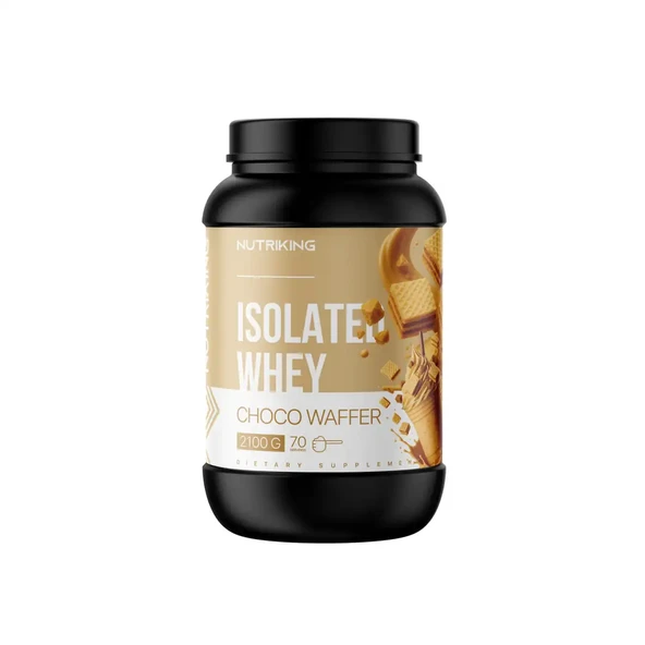 İzole Whey 2100G 70 Servis Protein Tozu Çikolatalı Gofret Aromalı ürün görseli 1