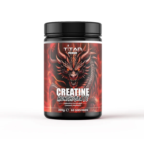 Titan Premium Creatine Ananas 300 Gr Monohyrate Mikronized ürün görseli 1