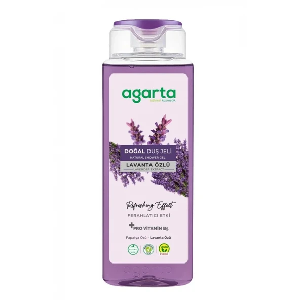 Agarta Doğal Duş Jeli 400 Ml Lavanta ürün görseli 1