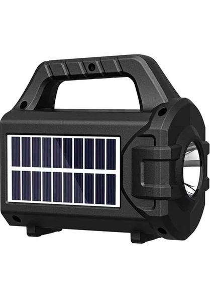 Forlife FL-3358 60W 6500K Beyaz Solar Radyolu Fener ürün görseli 1