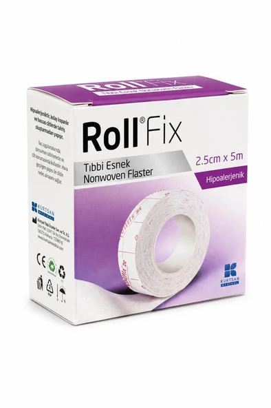 Roll Fix 2.5cm x 5m Esnek Flaster ürün görseli 1