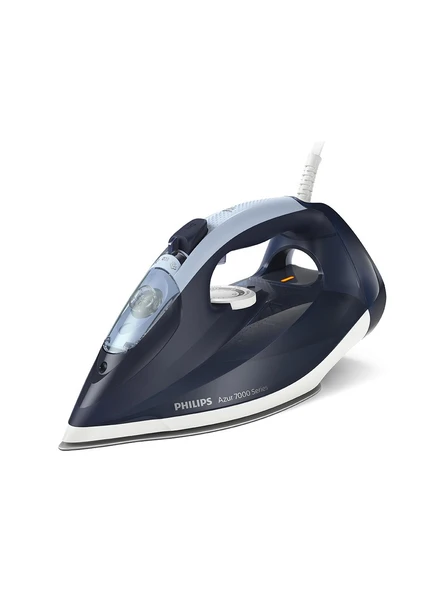 Philips DST7030/20 7000 Serisi Buharlı Ütü, 2800W, SteamGlide Plus Taban, 50 g/dk Sürekli Buhar, 250 g, Şok Buhar, SteamGlide Plus, Koyu Mavi, ürün görseli 1