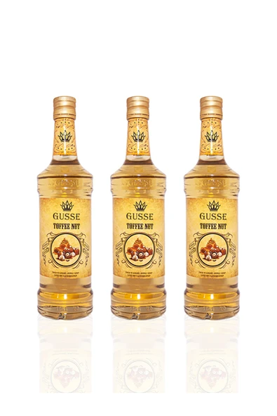 Gusse Toffee Nut Aromalı Kokteyl Şurup 3 Adet x 700 ml ürün görseli 1