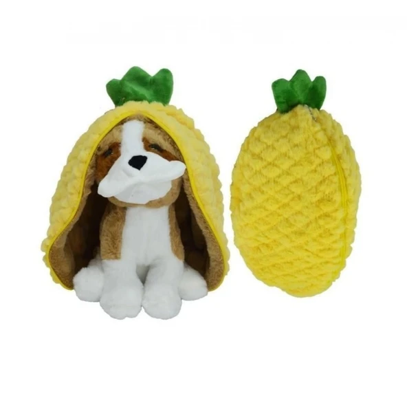 Halley Peluş Ananas Köpek 27 Cm 62383 ürün görseli 1