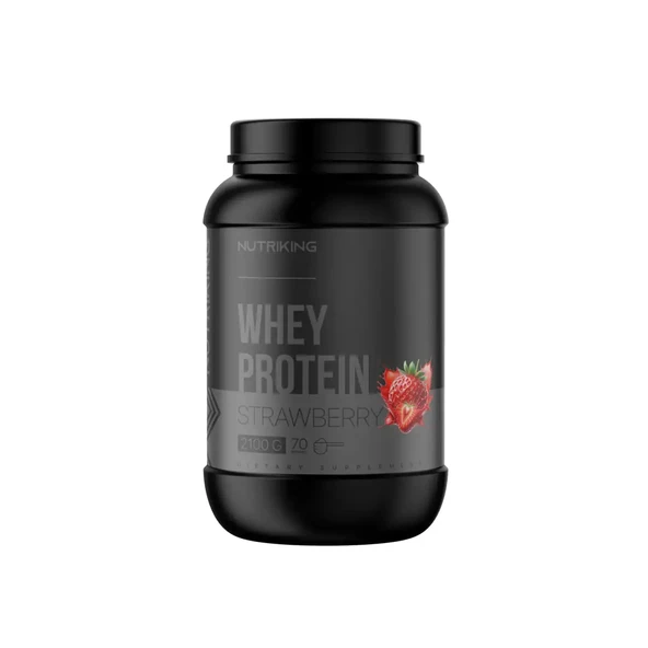 Whey Yeni Seri Protein Tozu 2100G 70 Servis Çilek Aromalı ürün görseli 1