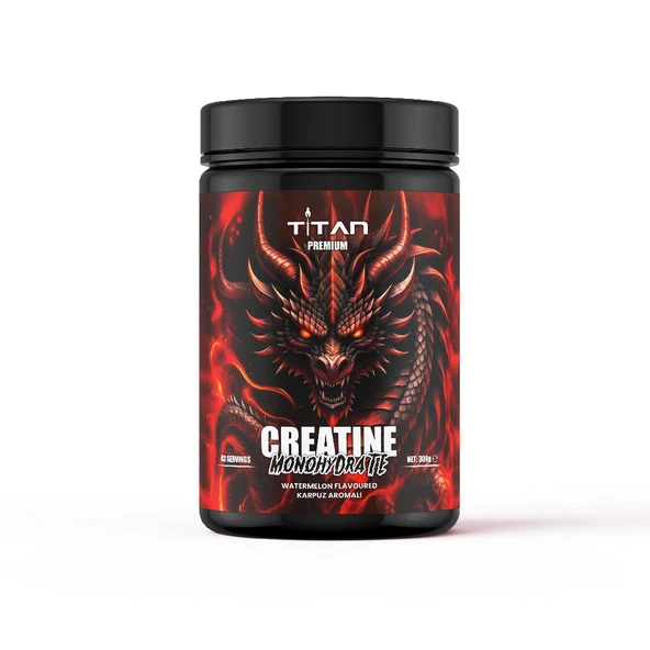 Titan Premium Creatine Karpuz 300 Gr Monohyrate Mikronized ürün görseli 1