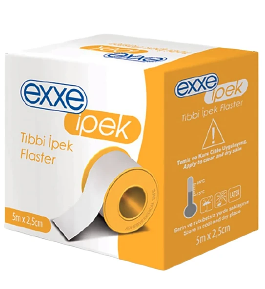 Exxe Tıbbi İpek Flaster 5 m x 2.5 cm ürün görseli 1