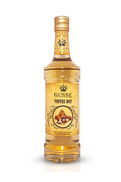 Gusse Toffee Nut Karamel Fındık Şekerleme Kokteyl Şurubu Kahve Şurubu 70 Cl Cam Şişe ürün görseli 1