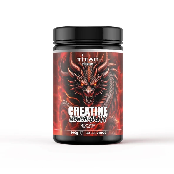 Titan Premium Creatine Aromasız 300 Gr Monohyrate Mikronized ürün görseli 1