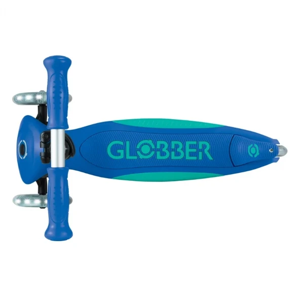 Globber Elite Deluxe Işıklı Scooter Lacivert - Resim 7