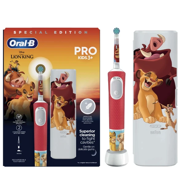 Oral-B Pro Kids The Lion King Şarjlı Çocuk Diş Fırçası ürün görseli 1