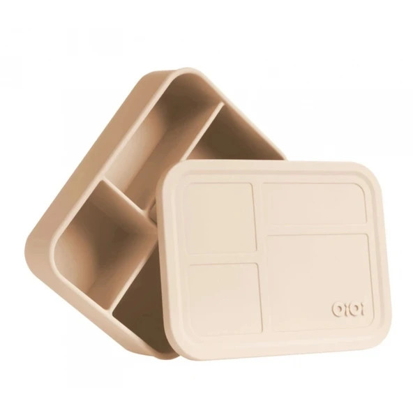 Oioi Beslenme Kutusu Bento Bubble Beige ürün görseli 1