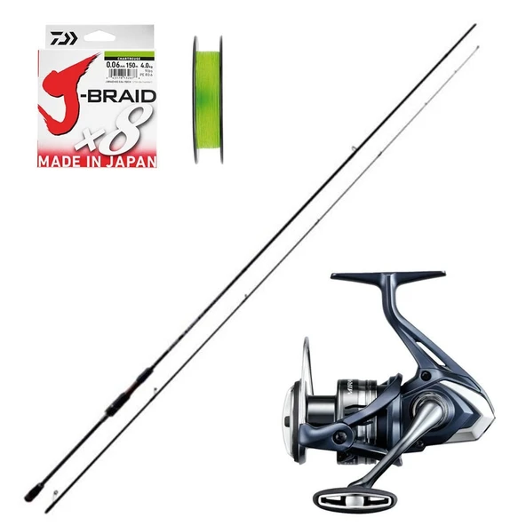 Shimano Miravel 1000 - Fujin Raijin 228cm 04-5gr Lrf Olta Seti ürün görseli 1