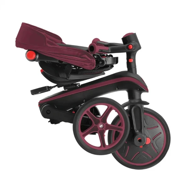 Globber Explorer 4in1 Katlanabilir Bisiklet Bordo - Resim 9