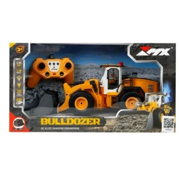 Seher 1:18 9 Kanal Alaşım Uzaktan Kumandalı Sprey Dozer ürün görseli 1