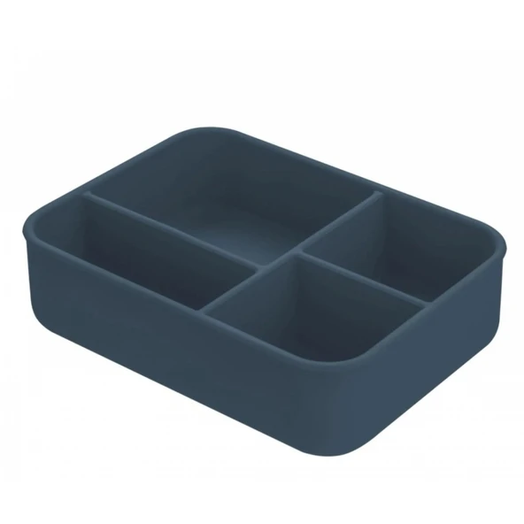 Oioi Beslenme Kutusu Bento Deep Blue - Resim 4