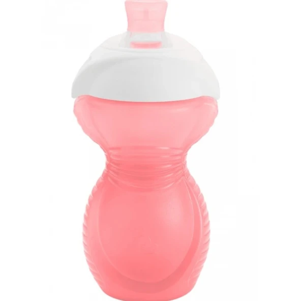 Munchkin Click Lock Isırmaya Dayanıklı Emzikli Bardak 9 Ay+ 296 Ml 90063 Pembe ürün görseli 1