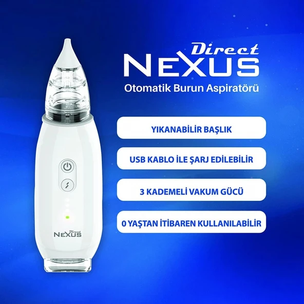 Direct Nexus Elektrikli Burun Aspiratörü - Resim 3