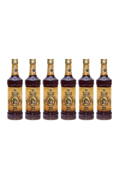 Gusse Fındık (hazelnut) Aromalı Kokteyl Şurubu 6 Adet x 700 ml ürün görseli 1