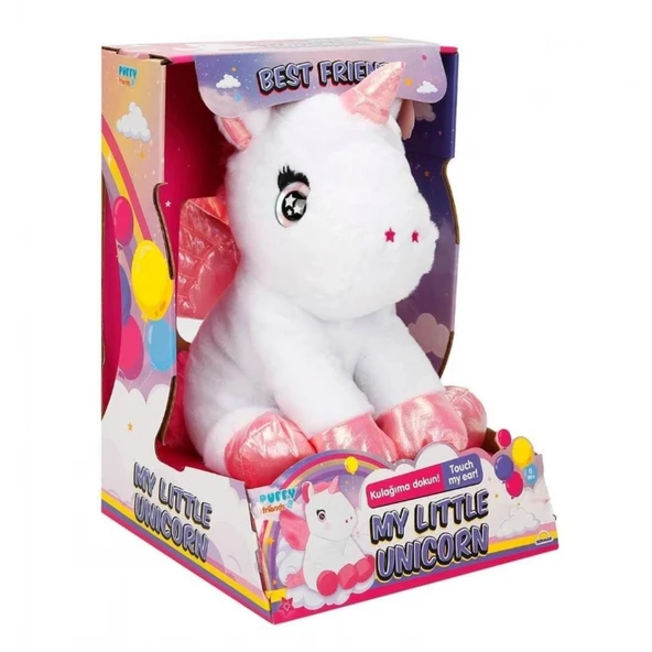 Sunman My Little Unicorn Işıklı Peluş S00003378 ürün görseli 1