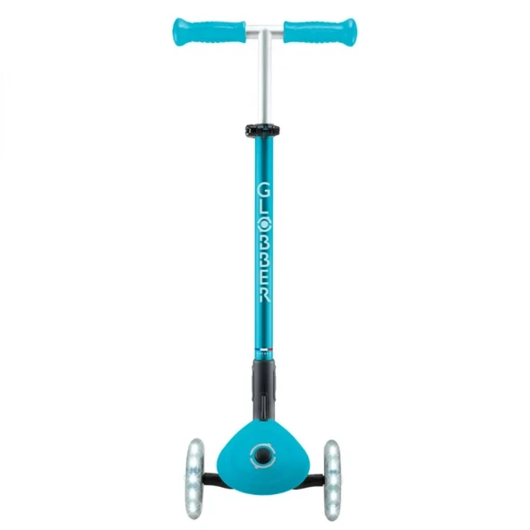 Globber Elite Deluxe Işıklı Scooter Mavi - Resim 5