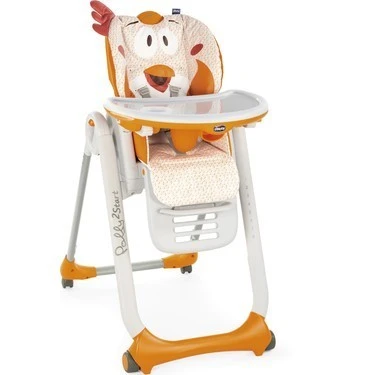 Chicco Polly 2 Start Mama Sandalyesi - Süslü Tavuk ürün görseli 1