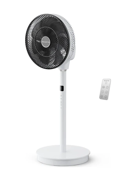 Rowenta QV5040 Turbo Twist Silence 20 Hız Ayarlı Sessiz Kompakt Vantilatör ürün görseli 1