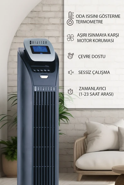 Dijitsu Vn10 Kule Tipi Vantilatör - Resim 2
