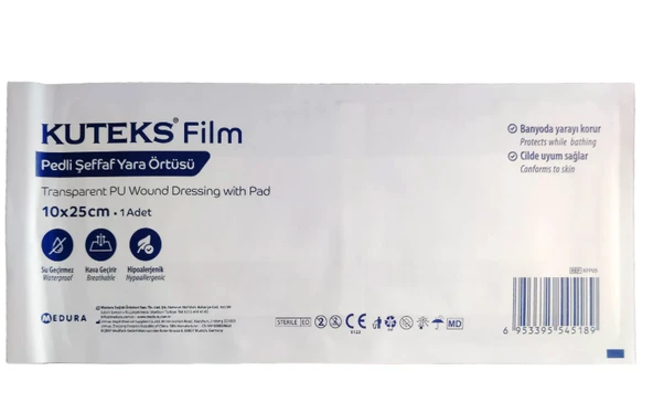 Kuteks Film Yara Pedi Tekli 10cm x 25cm ürün görseli 1