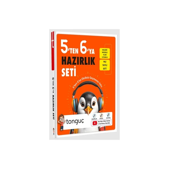 Tonguç Akademi 5'ten 6'ya Hazırlık Seti ürün görseli 1