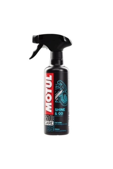 E5 Shine&go Motosiklet Cila Ve Parlatıcı Sprey 400ml ürün görseli 1