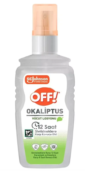 OFF Sinekkovar Okaliptüs Vücut Losyonu 100 ml ürün görseli 1