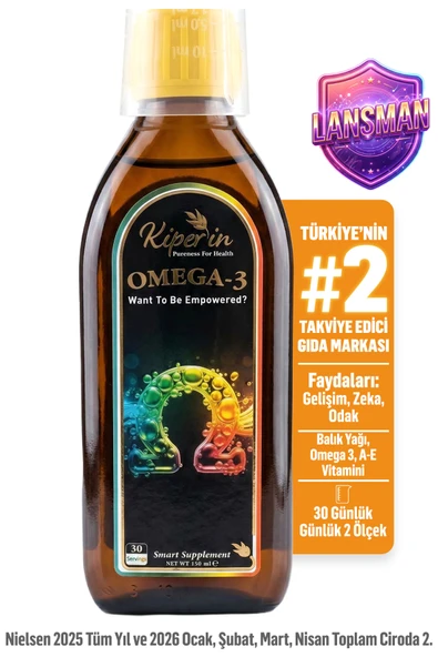 Omega 3 Balık Yağı | Her Yaş İçin | 620mg Omega 3, 310mg EPA, 195mg DHA | A & E Vitamini | 30 Günlük ürün görseli 1