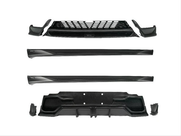 JUNIPER (MODEL Y 2025+) İÇİN YOFER BODY KIT (PIANO BLACK) ürün görseli 1