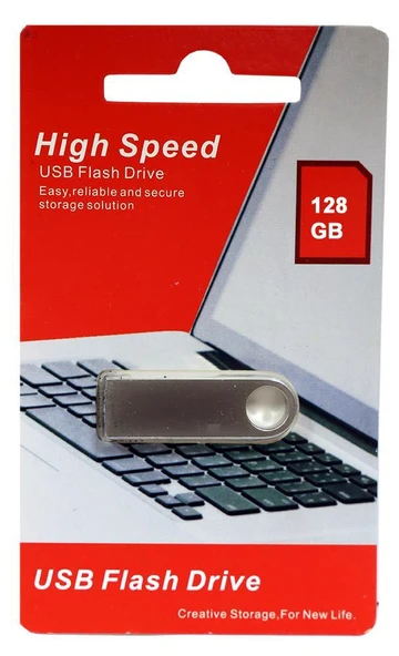 Elba 128GB Metal 2.0 USB Flash Bellek ürün görseli 1