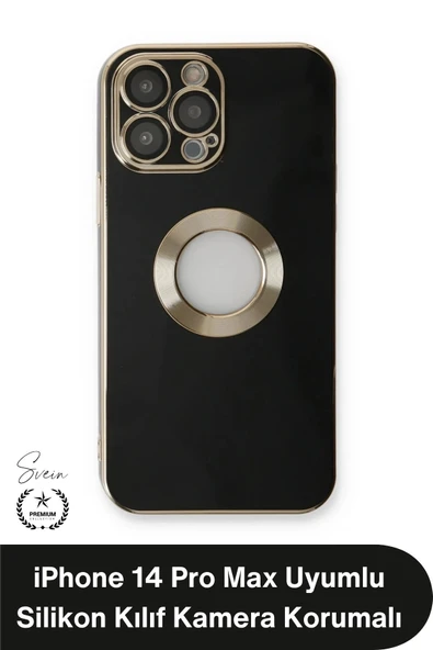 #Kılıf iPhone 14 Pro Max Uyumlu Silikon Kılıf Darbe Korumalı Kamera Lens Çerçeveli Esnek Yumuşak Dokulu Kaymaz Yüzeyli Ç ürün görseli 1