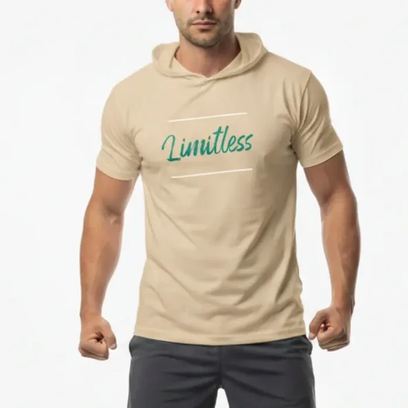 Limitless Kolsuz Hoodie Kahverengi / XL Beden ürün görseli 1