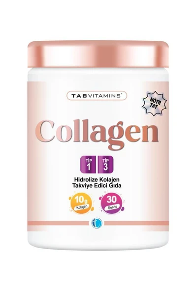 Tabvitamins Hidrolize Kolajen 300 gr ürün görseli 1