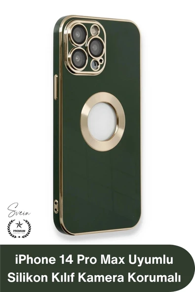 #Kılıf iPhone 14 Pro Max Uyumlu Silikon Kılıf Darbe Korumalı Kamera Lens Çerçeveli Esnek Yumuşak Dokulu Kaymaz Yüzeyli Ç ürün görseli 1