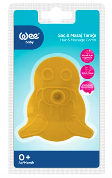 Wee Baby Saç Ve Masaj Tarağı 697 ürün görseli 1