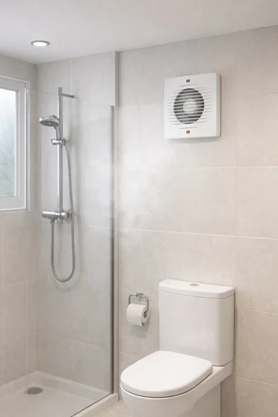 120 lik Banyo Tuvalet Aspiratörü Sessiz Fan ürün görseli 1