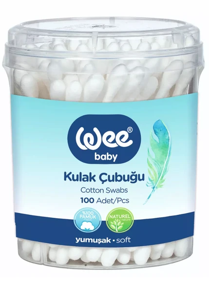 Wee Baby Bebek Kulak Çubuğu 100lü ürün görseli 1