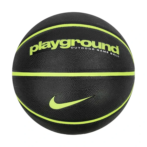 Nike N.100.4498 Everyday Playground 8p Deflated Basket Topu Siyah ürün görseli 1