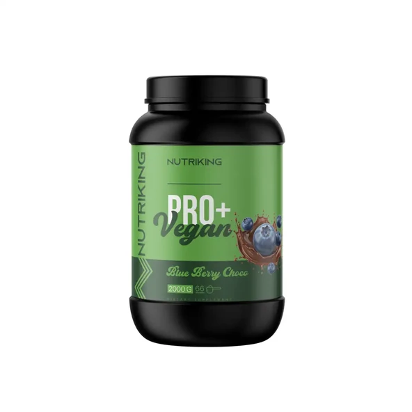 Vegan Protein Tozu Pro+ 2000G 66 Servis Yaban Mersini Aromalı ürün görseli 1