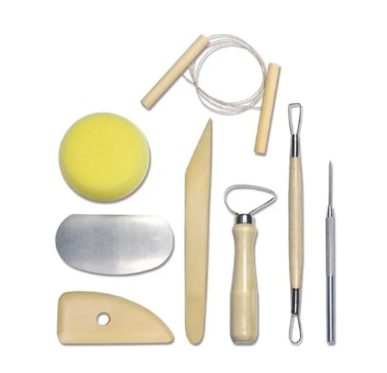Rich Seramik Başlangıç Seti 8 Parça (Pottery Tool Kit) FRÇ-01517 ürün görseli 1